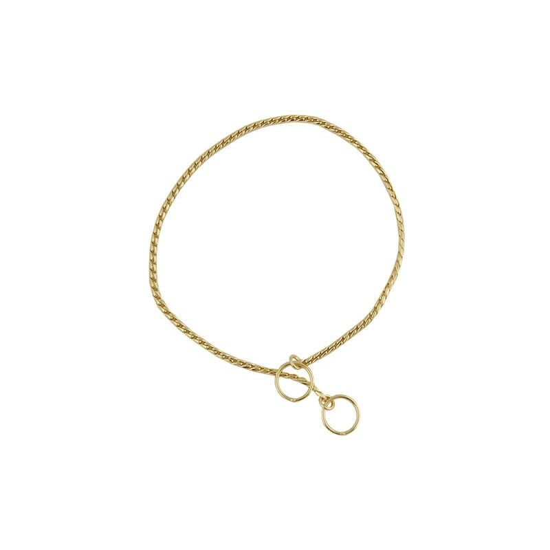 foto del prodotto massima eleganza collane d oro a catena 5mm. x 61,5cm. cromo d oro