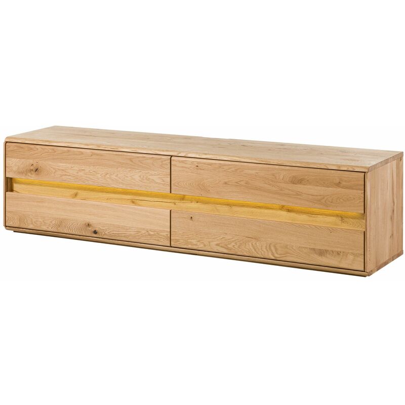 foto del prodotto massivmoebel24.de - mobile tv in legno di quercia selvatica 184x43,5x47,5 quercia naturale oliato cardiff 141