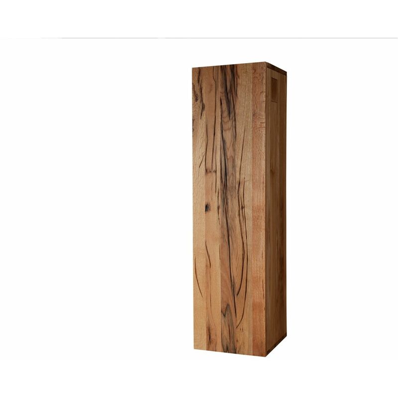 foto del prodotto massivmoebel24 frankfurt 101 pensile in legno di cerro oliato natur 33x33x124