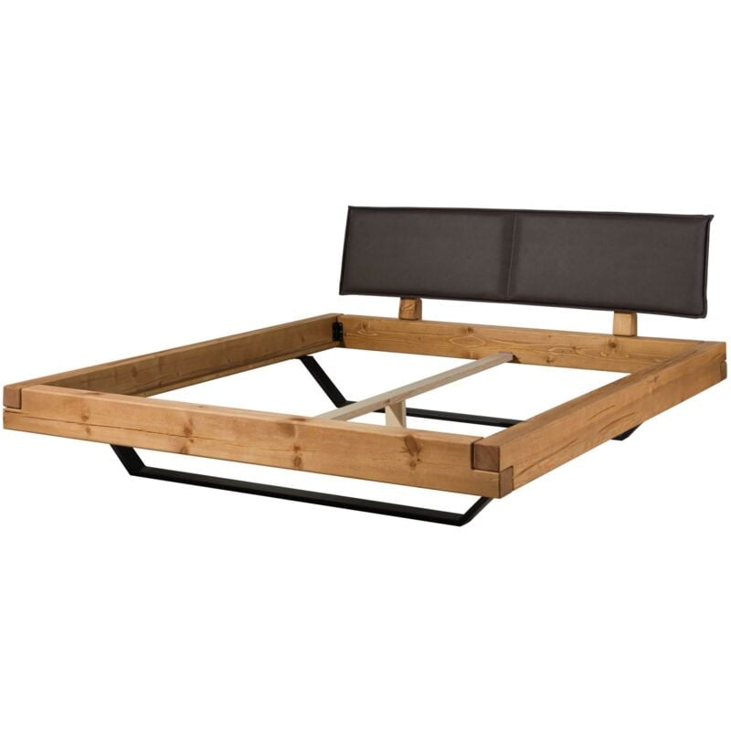 foto del prodotto massivmoebel24 letto matrimoniale a travi in legno di abete 200x220 oliato verniciato natur fichtelberg 13