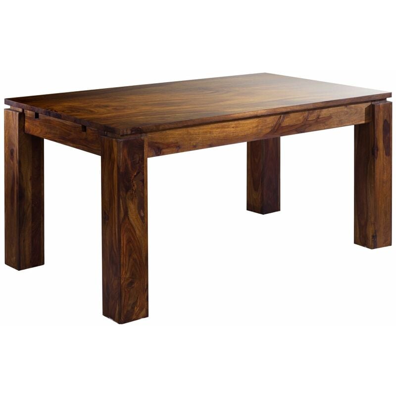 foto del prodotto massivmoebel24 tavolo da pranzo allungabile in legno di sheesham palissandro 220x90x76 miele laccato metro life 157