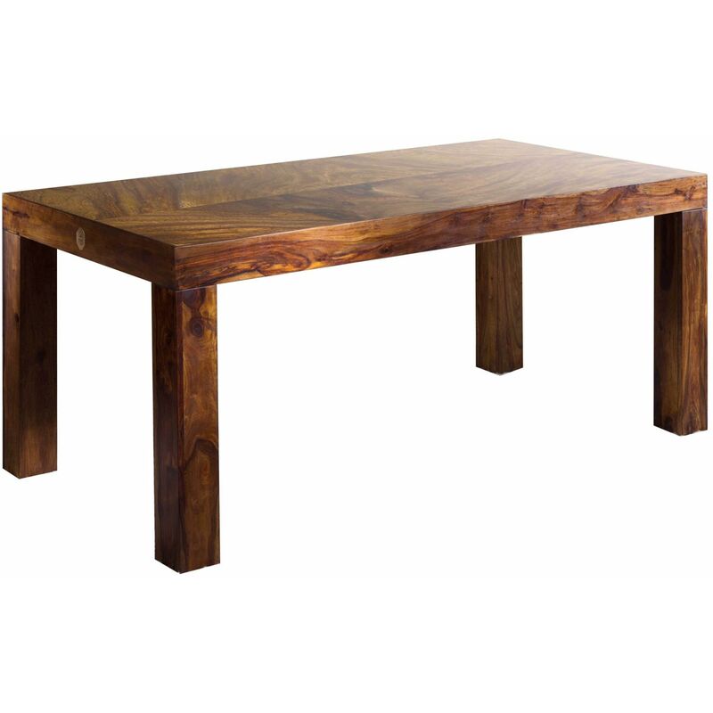 foto del prodotto massivmoebel24 tavolo da pranzo in legno di sheesham palissandro 180x90x76 miele laccato metro life 171