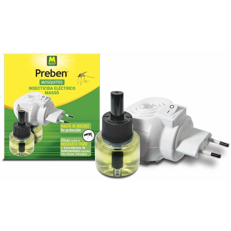 foto del prodotto masso garden repellente elettrico per zanzare 33ml ricarica preben 231603 mass 