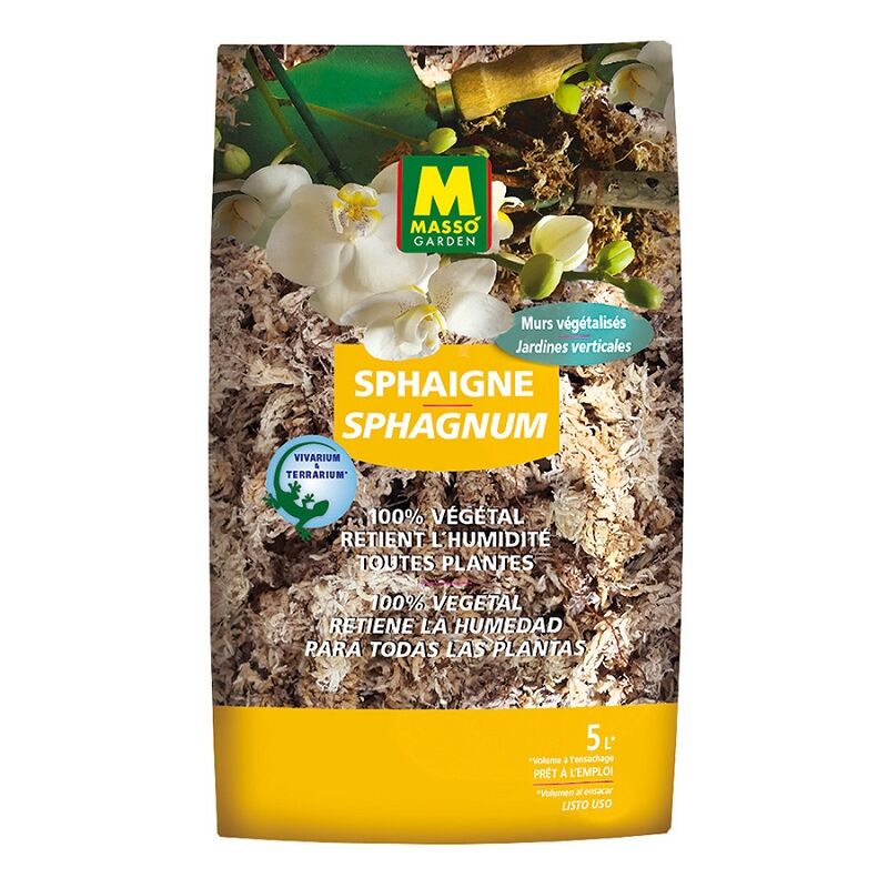 foto del prodotto masso garden sphagnum 5 l