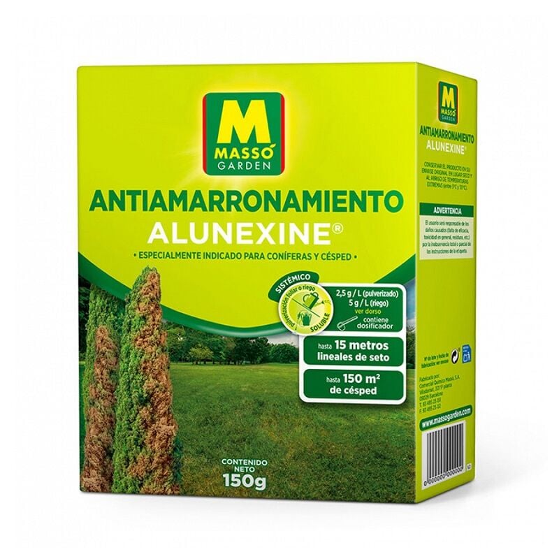 foto del prodotto masso giardino antimarronazione alunexina 150 g