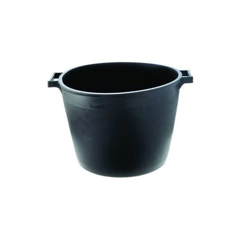 foto del prodotto mastello lt 40 manici nero vaso secchio edilizia giardino ferr 243056