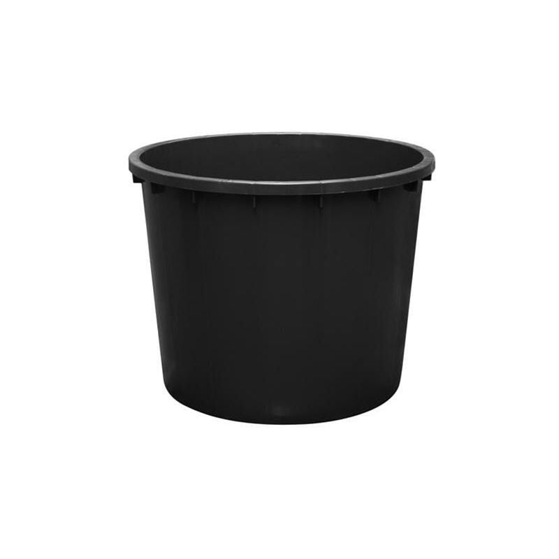 foto del prodotto mastello senza manici nero 500 lt 102 94x82h vaso per piante