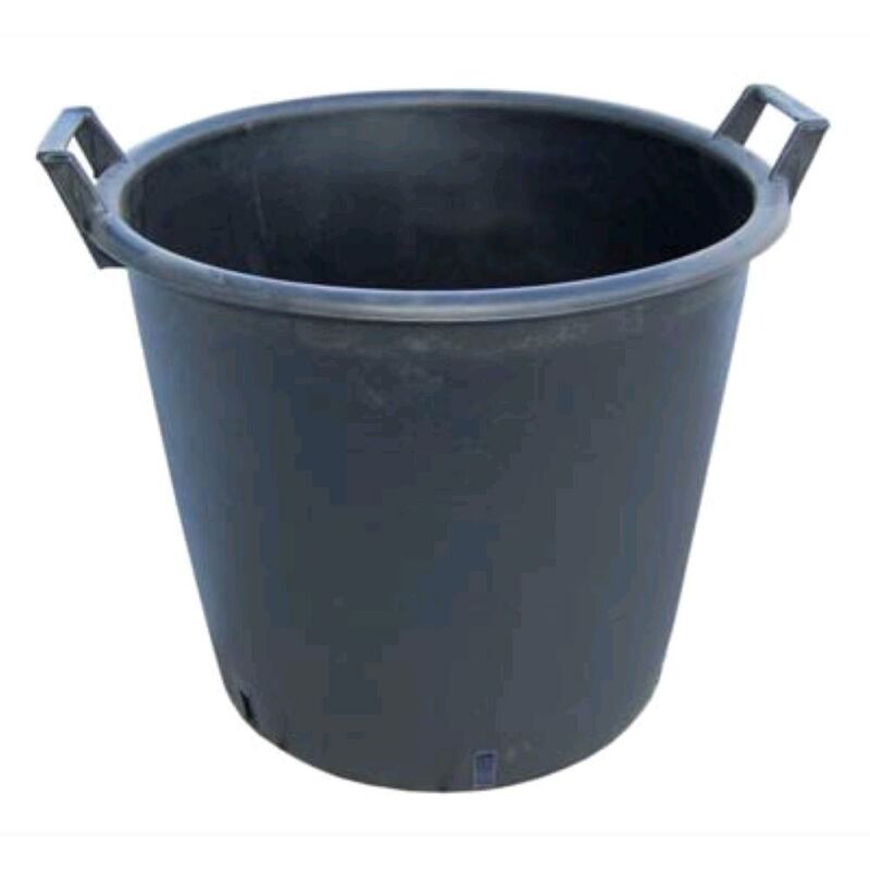 foto del prodotto mastello vivaista manicato ldpe nero cm 60 h.cm 40 lt 80 1 pz