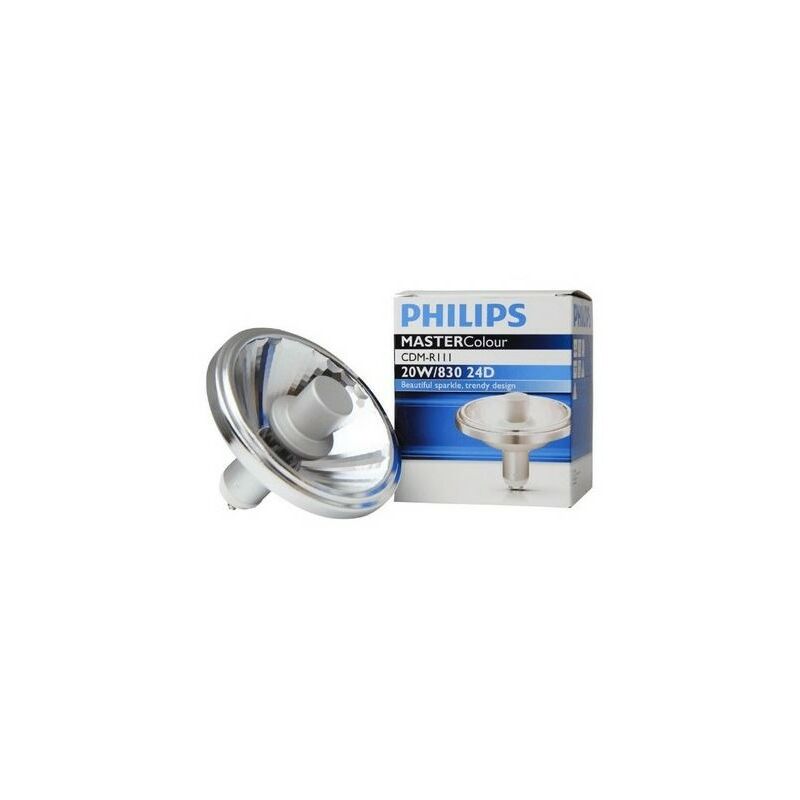 foto del prodotto master color 209511 gx8.5 24d 20w 830 cdm r111 lampadina philips