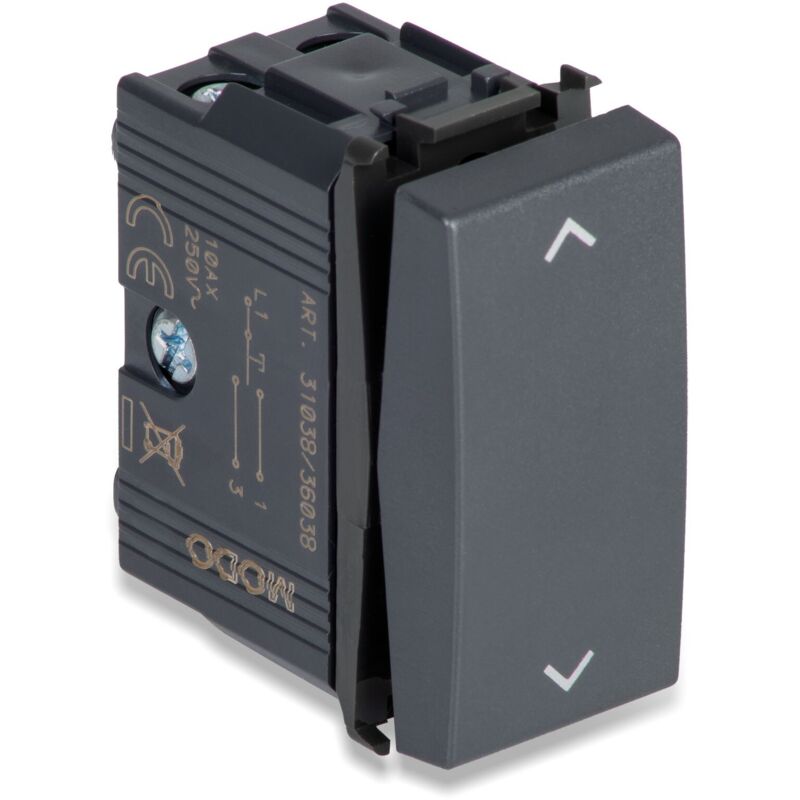 foto del prodotto master doppio pulsante 1pno 1pno modo cod. 31038 