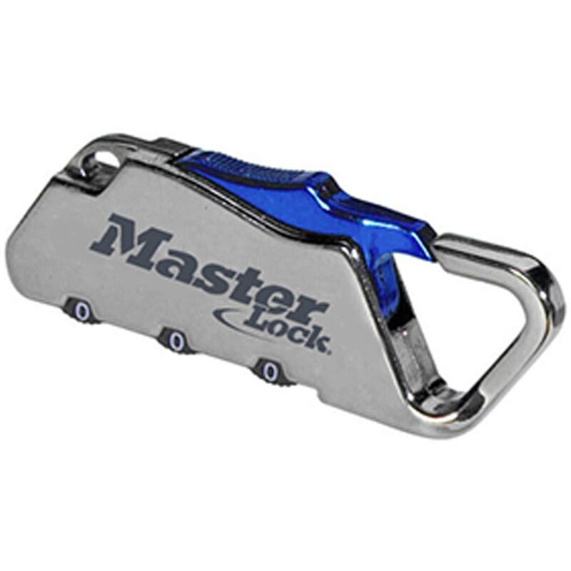 foto del prodotto master lock 1549eurdcol lucchetto per zaini con combinazione, colore casuale, 6.3 x 1.5 x 0.5 cm