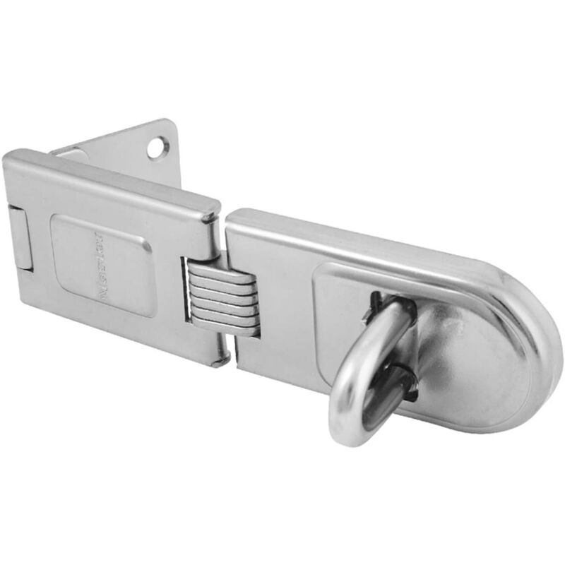 foto del prodotto master lock 720eurd4 esterno porta chiavistello a cerniera singola, 16 x 4,5 cm, argento