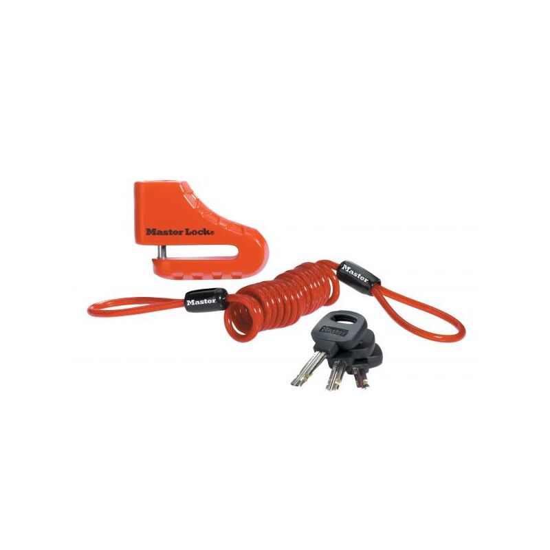 foto del prodotto master lock bloccadisco per moto e scooter