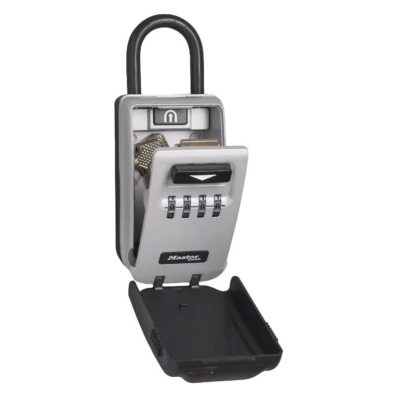 foto del prodotto master lock cassaforte per chiavi retroilluminata impermeabile con arco medio 5424eurd casseta di sicurezza per chiavi