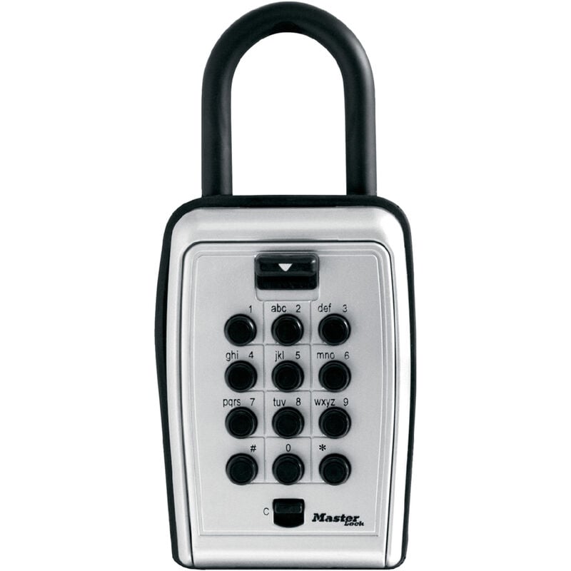 foto del prodotto master lock cassaforte per chiavi sicurezza rinforzata con arco pulsante 5422eurd casseta di sicurezza per chiavi