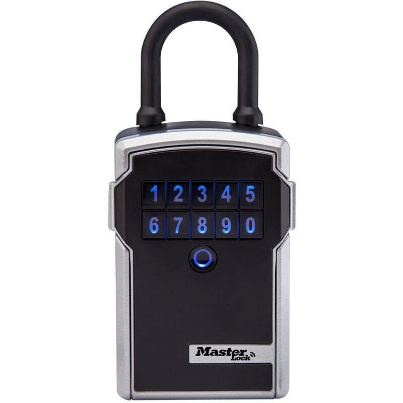 foto del prodotto master lock cassaforte per chiavi sicurezza rinforzata con arco pulsante 5422eurd casseta di sicurezza per chiavi