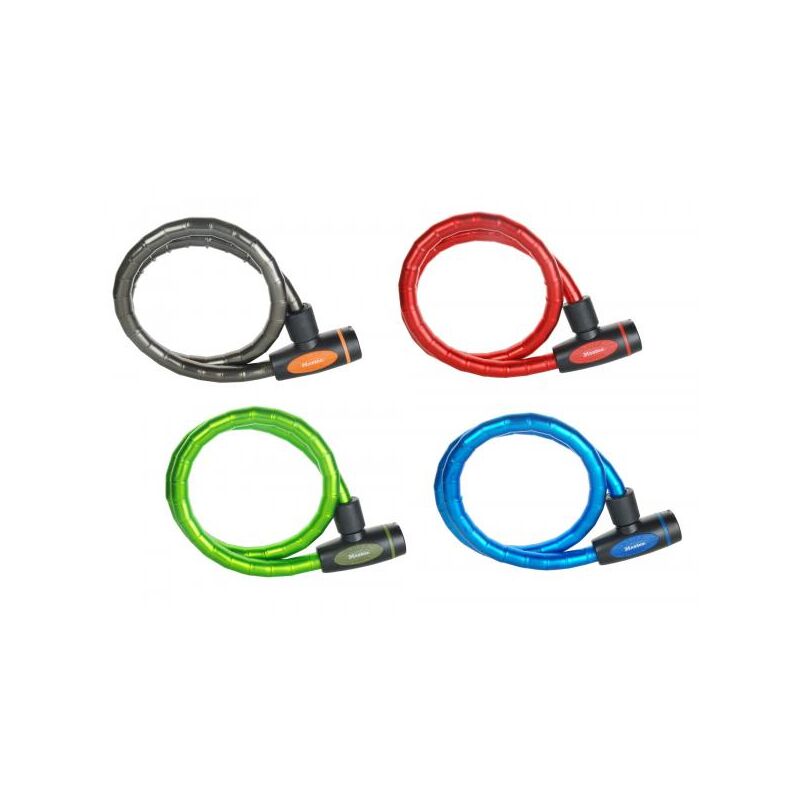foto del prodotto master lock cavo articolato con serratura a chiave 100 cm x 18 mm