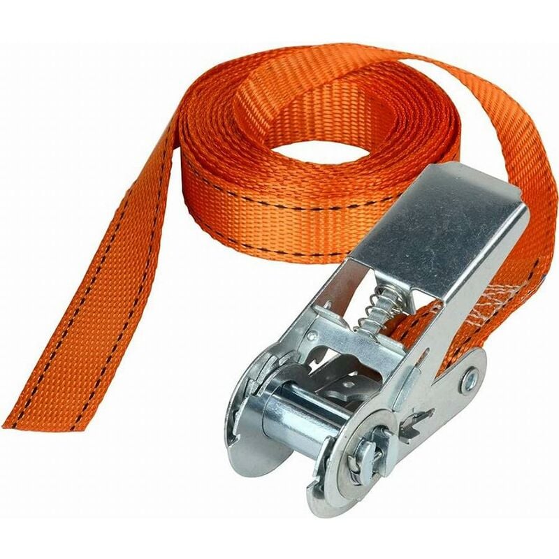 foto del prodotto master lock cinghia a cricchetto arancione masterlock, 5 m x 25 mm 3209eurdat