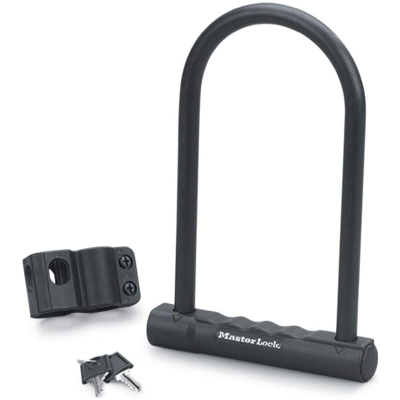 foto del prodotto master lock lucchetto antifurto a uper bici in acciaio 200x100mm