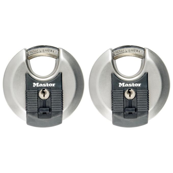 foto del prodotto master lock m40eurt lucchetto lucchetto discus 2 pz