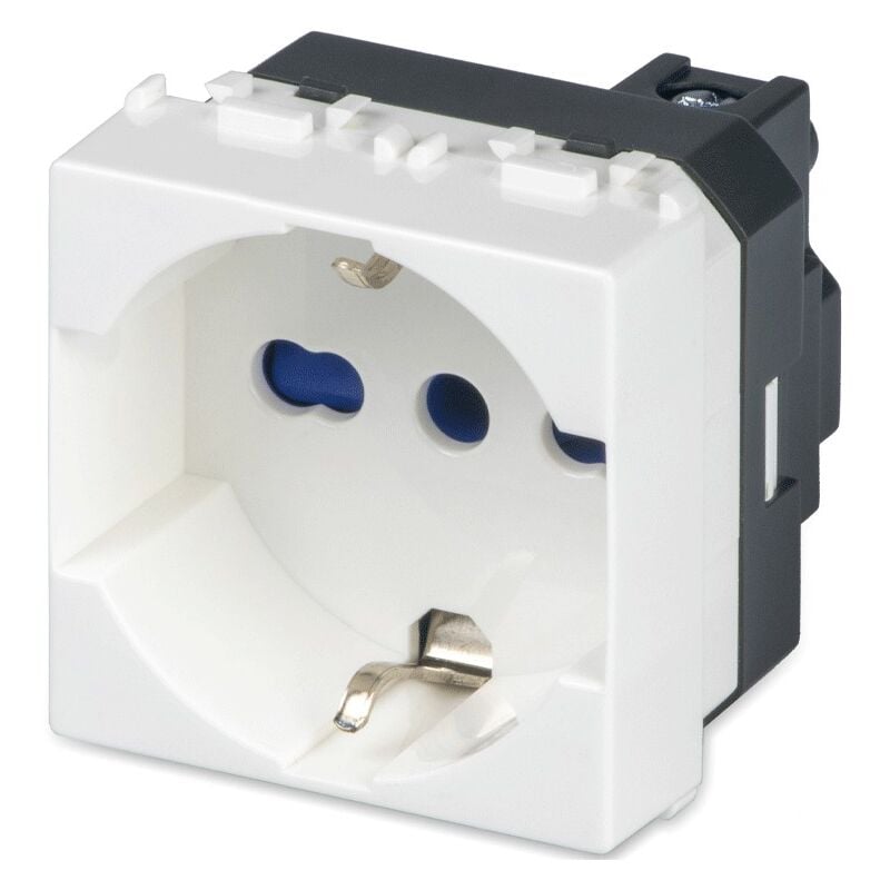foto del prodotto master mix presa schuko bipasso 2p t 10 16a bianco 21170