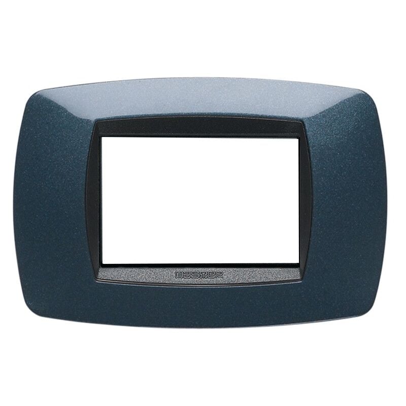 foto del prodotto master modo placca 3 moduli blu notte 39tc353
