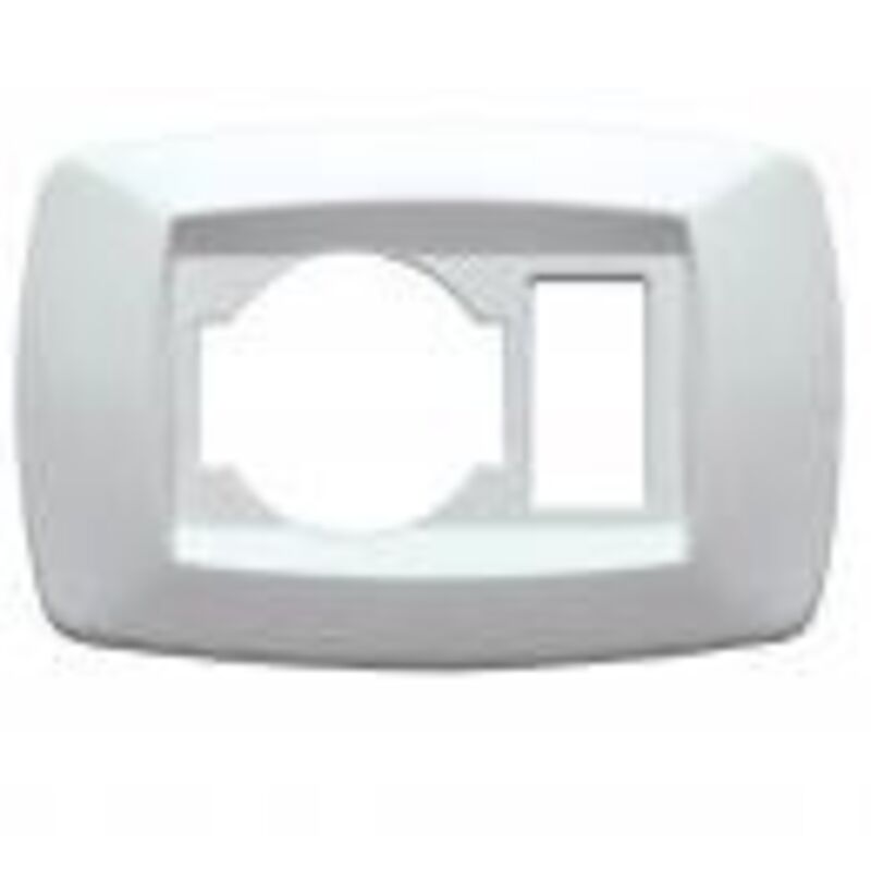 foto del prodotto master placca mod universale 1 posto bianco cod. md10un1 