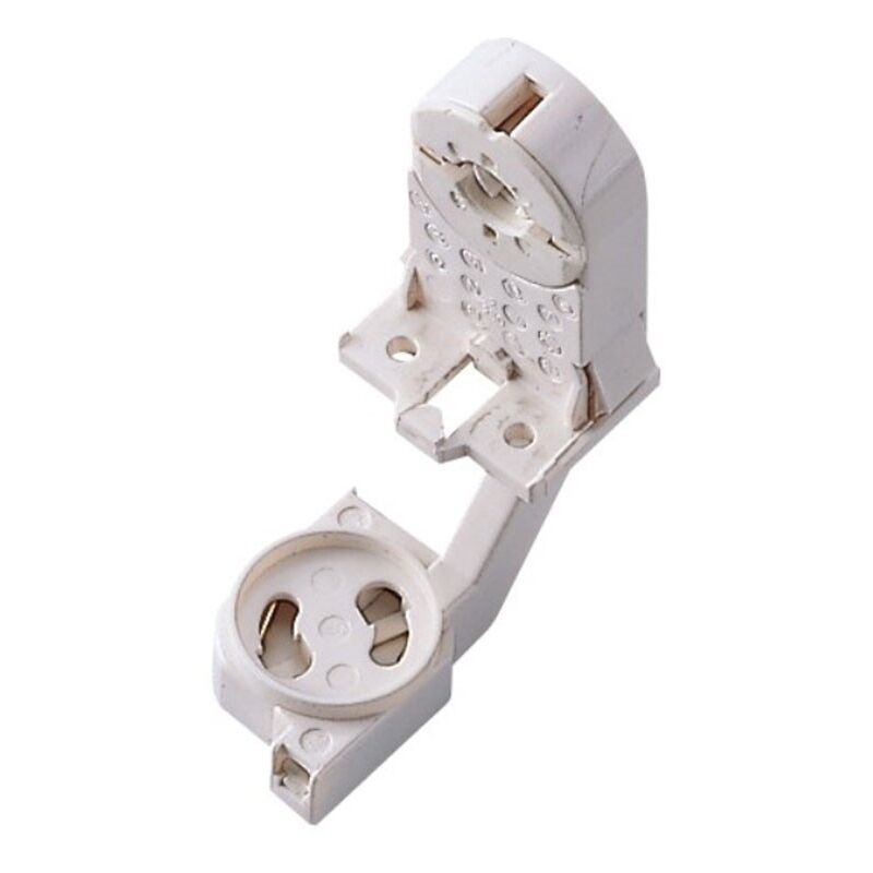 foto del prodotto master portalampada con portastarter g13 per neon t8 00562