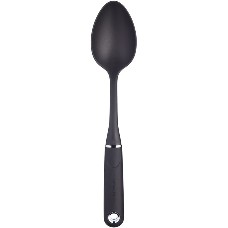 foto del prodotto masterclass mcsgnwnsp de cucchiaio da cucina con impugnatura morbida de, nylon antiaderente, colore nero
