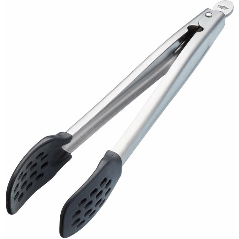 foto del prodotto masterclass pinze da cucina in metallo con testa in nylon, 28 cm 11 
