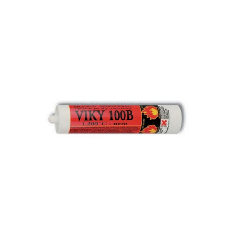foto del prodotto mastice reftrattario per alte temperature viky 500 gr viky