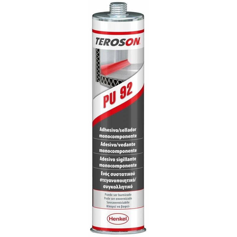 foto del prodotto mastice sigillante per lamiere teroson terostat pu 92 310 ml bianco