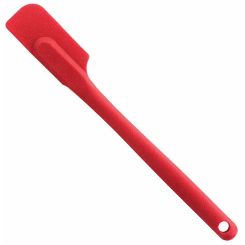 foto del prodotto mastrad spatola per dolci in silicone rosso