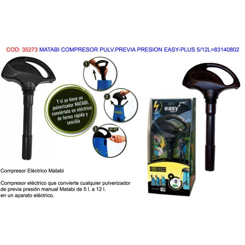 foto del prodotto matabi - compressore spray easy-plus 5 12l 83140802