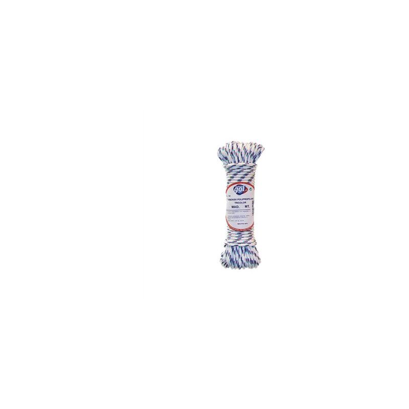 foto del prodotto matassa 10mt corda stendibiancheria 5mm tricolore 154100