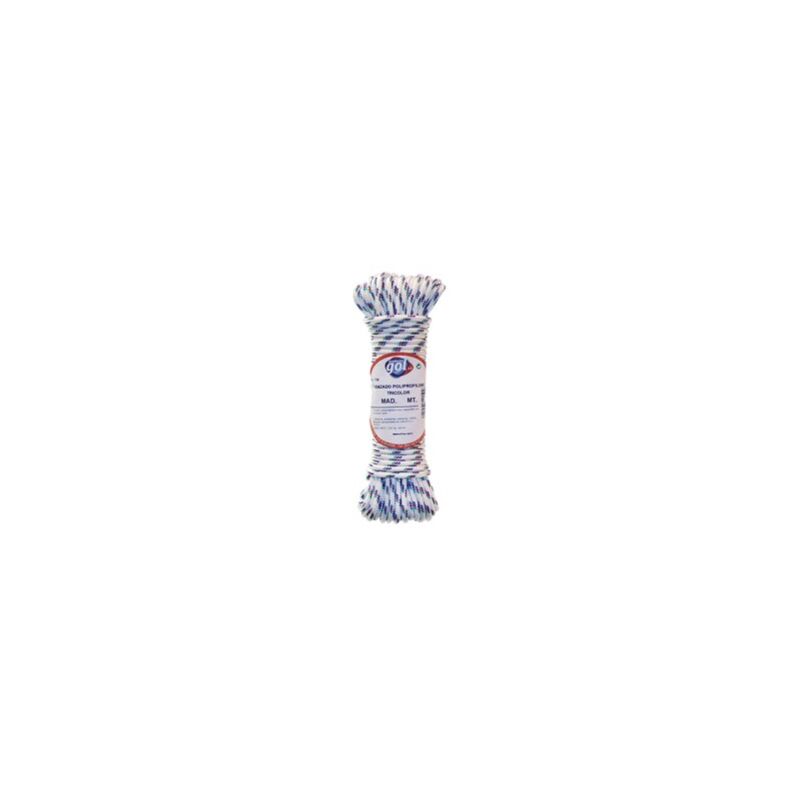 foto del prodotto matassa 15mt corda stendibiancheria 5mm tricolore 154150