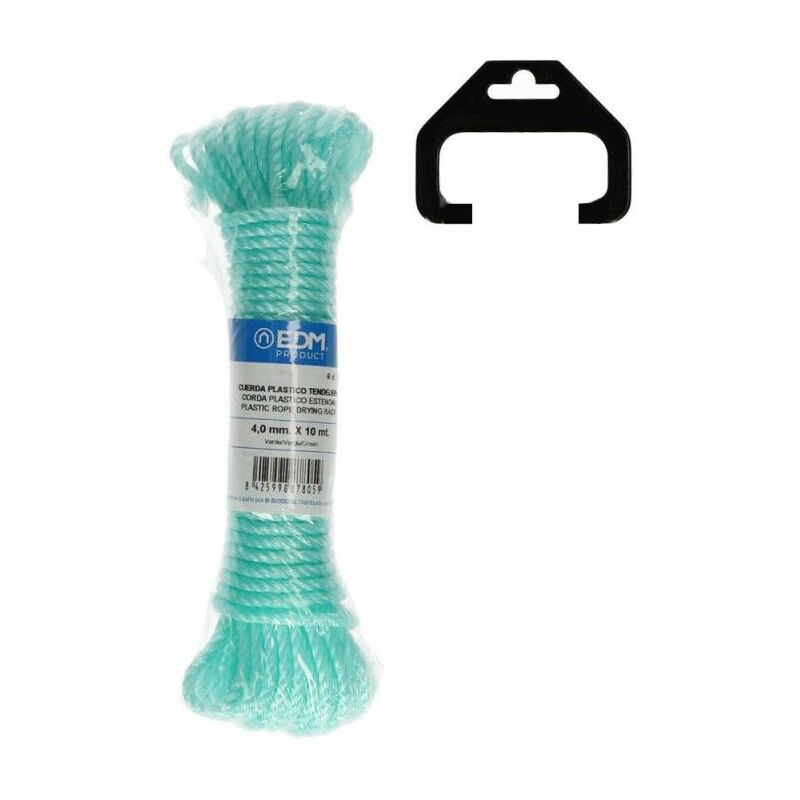 foto del prodotto matassa di corda in plastica per elettroerosione da 10 m verde