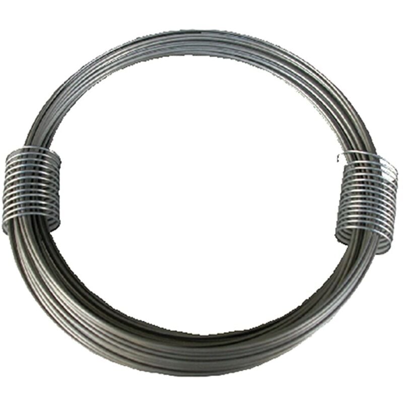 foto del prodotto matassina filo acciaio inox mm 0,60 - mt 20 - gr. 50