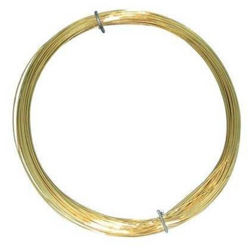 foto del prodotto matassina filo ottone mm.0,8x12mt.