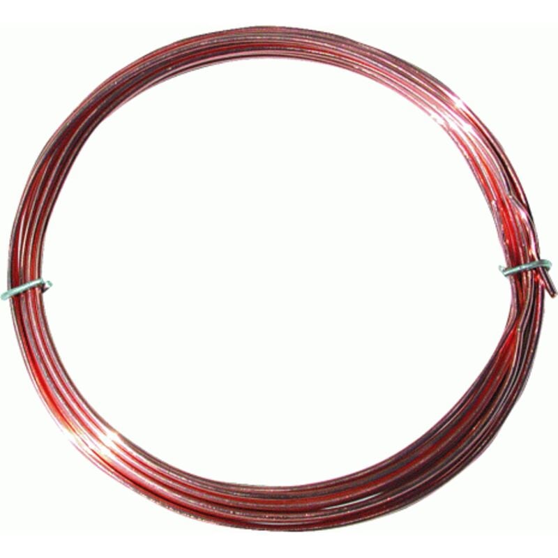 foto del prodotto matassina filo rame cotto 0,6 mm matassa metallo rocchetto