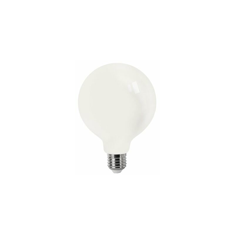 foto del prodotto matel lampadina led filamento e27 g95 8w opale freddo