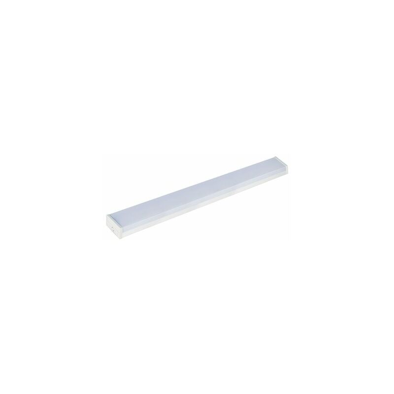 foto del prodotto matel schermo led rettangolare integrato 24w 60cm caldo