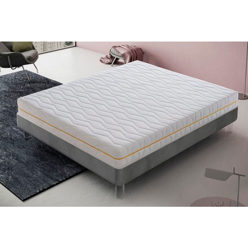 foto del prodotto materassiedoghe materasso 80x200 memory foam alto 20 cm sfoderabile rigidit h3 memory massaggiante