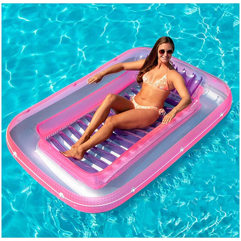 foto del prodotto materassino da spiaggia - sedia gonfiabile per piscina materassino da piscina - materassino gonfiabile per piscina - amaca gonfiabile per piscina - galleggiante gonfiabile per piscina per adulti e bam