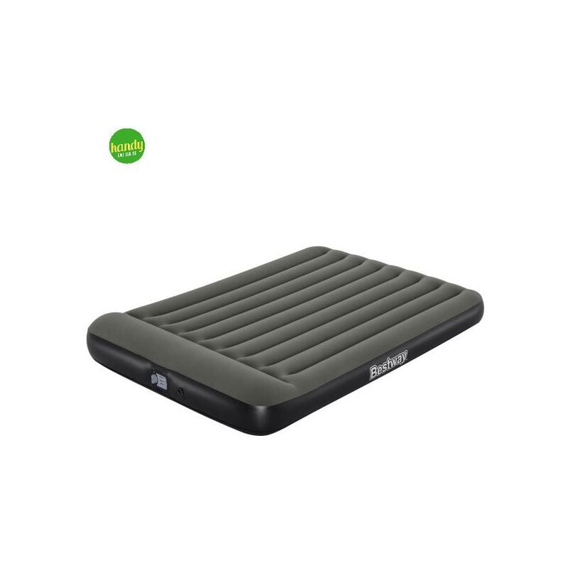 foto del prodotto materassino doppio gonfiabile con pompa a batteria bestway 67930 203 x 152 x 30cm