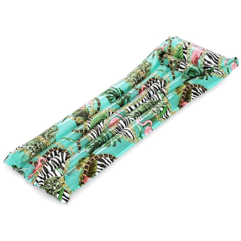 foto del prodotto materassino gonfiabile fantasia floreale 183x69cm per mare spiaggia piscina 019962 - - trade shop traesio