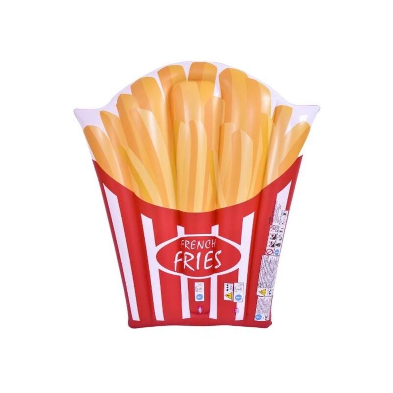 foto del prodotto materassino gonfiabile patatine fritte