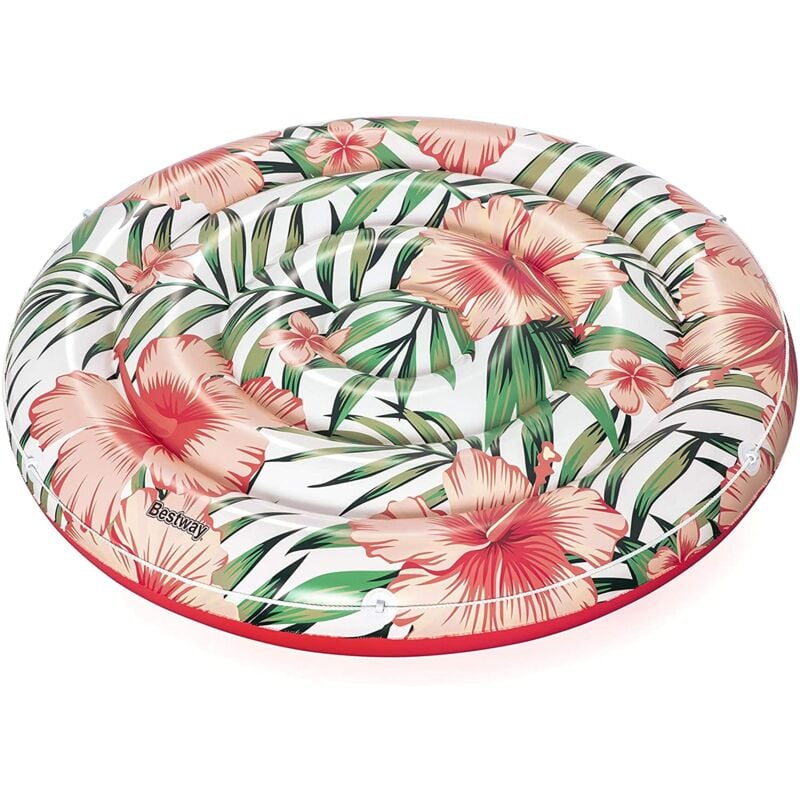 foto del prodotto materassino isola palme pacifiche 1.58 m bestway