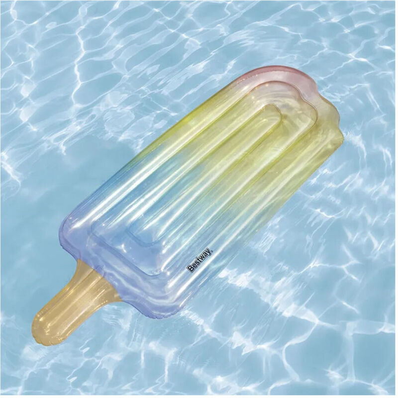 foto del prodotto materassino materasso gonfiabile ghiacciolo gelato 185x89 cm mare piscina 43161 - - trade shop traesio