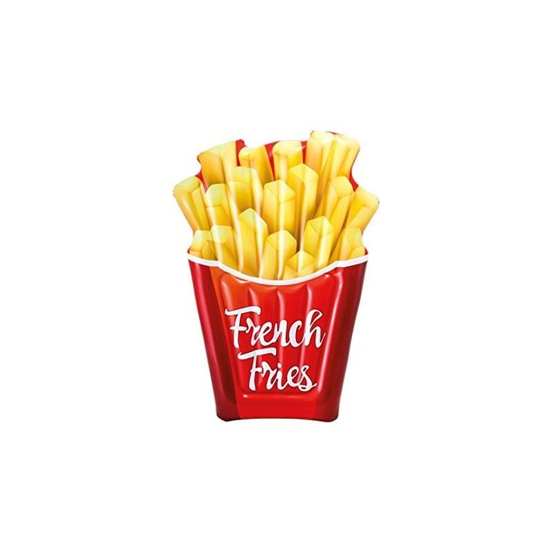 foto del prodotto materassino patatine fritte gonfiabile